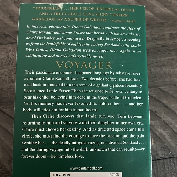 Outlander 4 books Outlander, Dragonfly in Amber, Voyager, Drums of Autumn - Picture 12 of 13